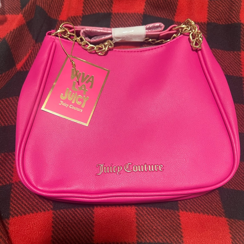 Juicy couture hot pink hand bag